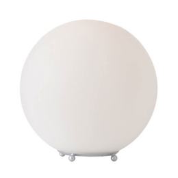 Φωτιστικό Δαπέδου Σφαιρικό V2010251TW White Μέταλλο,Γυαλί