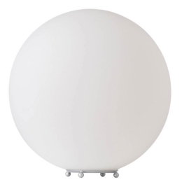 Φωτιστικό Δαπέδου Σφαιρικό V2010351TW White Μέταλλο,Γυαλί