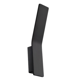 Φωτιστικό Τοίχου ZD80036LEDBK Black Αλουμίνιο