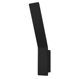 Φωτιστικό Τοίχου ZD80039LEDBK Black Αλουμίνιο
