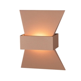 Φωτιστικό Τοίχου ZD81166LEDGO Gold Αλουμίνιο