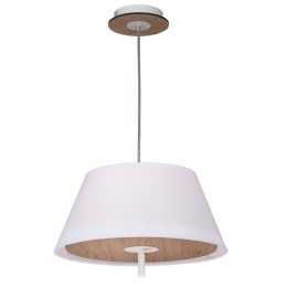Φωτιστικό Οροφής Με Mdf ZM16403PLW Natural Mdf,Μέταλλο