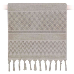Πετσέτα Rania Beige Nef-Nef Σώματος 70x140cm 100% Βαμβάκι