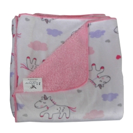 Κουβέρτα Παιδική Δύο Όψεων Σχ. 74 Viopros Μονό 155x220cm Βαμβάκι-Ακρυλικό
