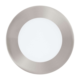 Φωτιστικό Σποτ Χωνευτό Led 32753 Silver Fueva-C Eglo Στρόγγυλο Μέταλλο,Πλαστικό