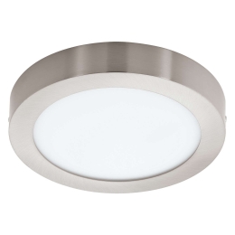 Φωτιστικό Οροφής - Πλαφονιέρα Led 96677 Silver Fueva-C Eglo Μέταλλο,Πλαστικό