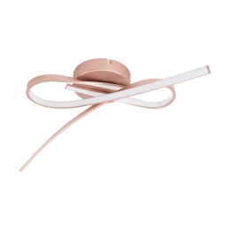 Φωτιστικό Οροφής - Πλαφονιέρα Led 97361 Pink Palozza Eglo Αλουμίνιο