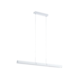 Φωτιστικό Οροφής - Ράγα Led 97497 White Caldina Eglo Αλουμίνιο