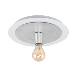 Φωτιστικό Οροφής - Πλαφονιέρα Led 97494 White - Silver Passano Eglo Μέταλλο