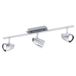 Φωτιστικό Σποτ Led 93674 Chromium Corbera Eglo Μέταλλο,Πλαστικό