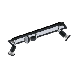Φωτιστικό Σποτ Led 94965 Black Sarria Eglo Μέταλλο