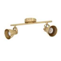 Φωτιστικό Σποτ Led Δίφωτο 900171 Gold Seras Eglo