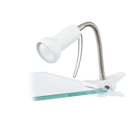 Φωτιστικό Γραφείου Flexibel Με Κλιπ 81262 White Fabio Eglo