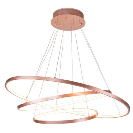Φωτιστικό Οροφής Led 180031 Copper Αλουμίνιο