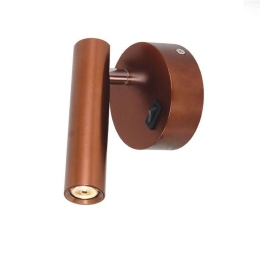 Φωτιστικό Τοίχου - Απλίκα Led H47 Rose - Gold Αλουμίνιο