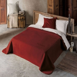 Κουβέρτα Smooth Burgundy Guy Laroche Υπέρδιπλο 220x240cm Πολυέστερ