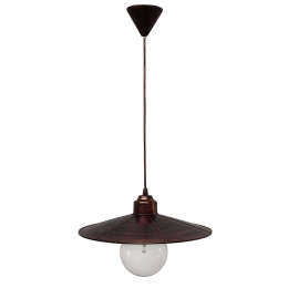 Φωτιστικό Οροφής Κρεμαστό LP-180K 1/L 11-0156 Copper Πλαστικό