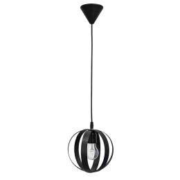 Φωτιστικό Οροφής Κρεμαστό Lama/18 1/L Pendel 34-0059 Black Μέταλλο