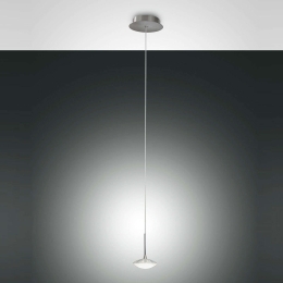 Φωτιστικό Οροφής Led Hale 3255-41-212 Aluminium Fabas Luce Μέταλλο,Γυαλί