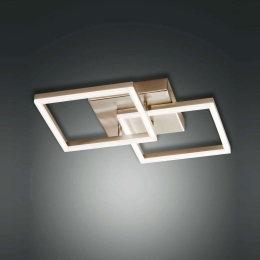 Φωτιστικό Οροφής - Πλαφονιέρα LedBard 3394-22-225 Gold Fabas Luce Μέταλλο