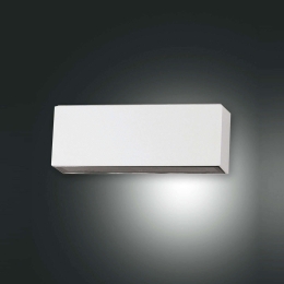 Φωτιστικό Τοίχου - Απλίκα Led Trigg 6786-02-854 White Fabas Luce Αλουμίνιο