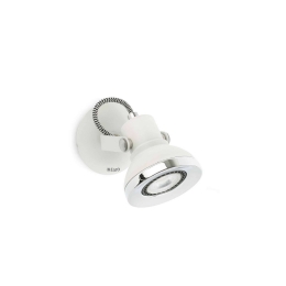 Φωτιστικό Τοίχου - Απλίκα Led Ring-1 40550 White Faro Μέταλλο