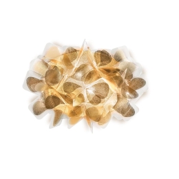 Φωτιστικό Τοίχου - Απλίκα Clizia Mama Non Mama 28x32cm E14 2x6W Gold Slamp Cristalflex