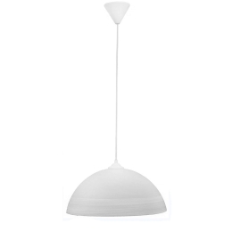 Φωτιστικό Οροφής GL-1020/35 1/L 02-0209 White Fasa Heronia Κρύσταλλο,Μέταλλο