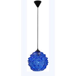 Φωτιστικό Οροφής GL-5020/25 1/L 02-0218 Blue Ice Heronia Κρύσταλλο,Μέταλλο