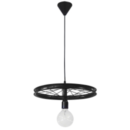 Φωτιστικό Οροφής Fun-16 Small Black Bicycle 31-0994 Heronia Μέταλλο