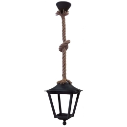 Φωτιστικό Οροφής LP-352Κ Rope UT-Black 31-0970 Heronia