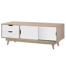 Έπιπλο Τηλεόρασης Alida Ε7343,2 Sonoma-White Mdf