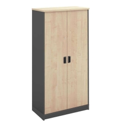 Ντουλάπα-A Γραφείου ΕΟ126,5New Dark Grey - Beech