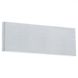 Φωτιστικό Τοίχου - Απλίκα 39268 Climene Led Silver Eglo Αλουμίνιο, Πλαστικό