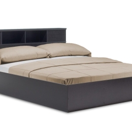 Κρεβάτι OLYMPUS pakoworld χρώμα wenge 160x200εκ