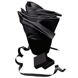 Σεντόνι Urban Flat Black Melinen Μονό 170x260cm 100% Βαμβάκι