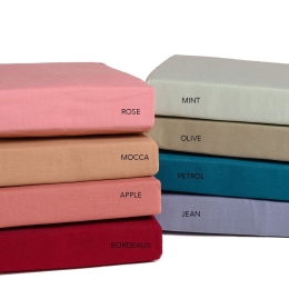 Σεντόνι Urban Flat Rose Melinen Μονό 170x260cm 100% Βαμβάκι