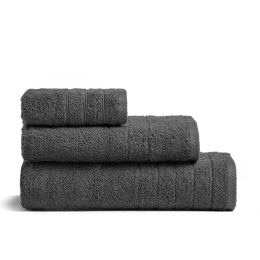 Πετσέτα Fresca Dark Grey Melinen Προσώπου 50x90cm 100% Βαμβάκι