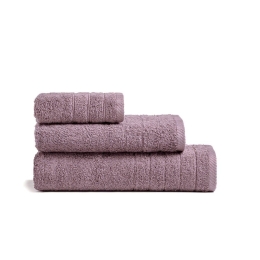Πετσέτα Fresca Grey Lilac Melinen Προσώπου 50x90cm 100% Βαμβάκι