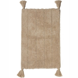 Ταπέτο Μπάνιου Trend Beige Melinen 50X80cm 100% Βαμβάκι