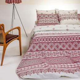Σεντόνια Maya (Σετ 3τμχ) Apple Melinen Μονό 170x270cm Βαμβάκι-Πολυέστερ