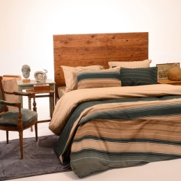 Σεντόνια Suman (Σετ 4τμχ) Beige Melinen Υπέρδιπλο 235x270cm Βαμβάκι-Πολυέστερ