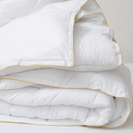 Πάπλωμα Βαμβακερό 300Gsm White Melinen Υπέρδιπλo 220x240cm Microfiber