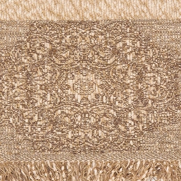 Borea Ριχτάρι Σενίλ Πολυθρόνας Arabesk 180 x 180 cm Μπεζ