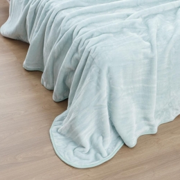Borea Κουβέρτα Μονόχρωμη K-4 Μονή 150 x 220 cm Μπεζ