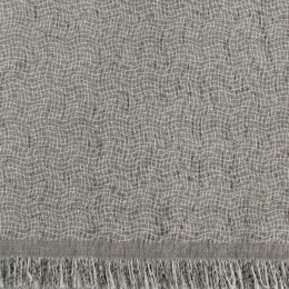 Borea Ριχτάρι Σενίλ Πολυθρόνας Africa 180 x 180 cm Γκρι