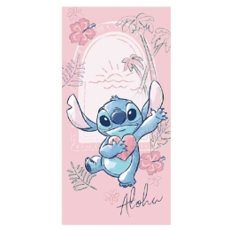 Borea Πετσέτα Θαλάσσης Microfiber Stitch Aloha 70 x 140 cm Ροζέ