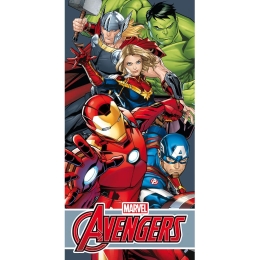 Borea Πετσέτα Θαλάσσης Microfiber Marvel Avengers 70 x 140 cm Γκρι