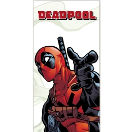 Borea Πετσέτα Θαλάσσης Microfiber Deadpool 70 x 140 cm Γκρι