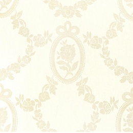 Borea Τραπεζομάντηλο Βελονάκι Αριάδνη 140 x 220 cm + (8) 45 x 45 cm Εκρού